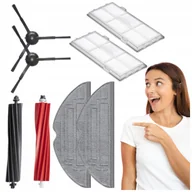 Końcówki do szczoteczek elektrycznych - Zestaw Filtry Szczotki Rolki Mopy Do Robota Roborock S8, S8 Plus - miniaturka - grafika 1