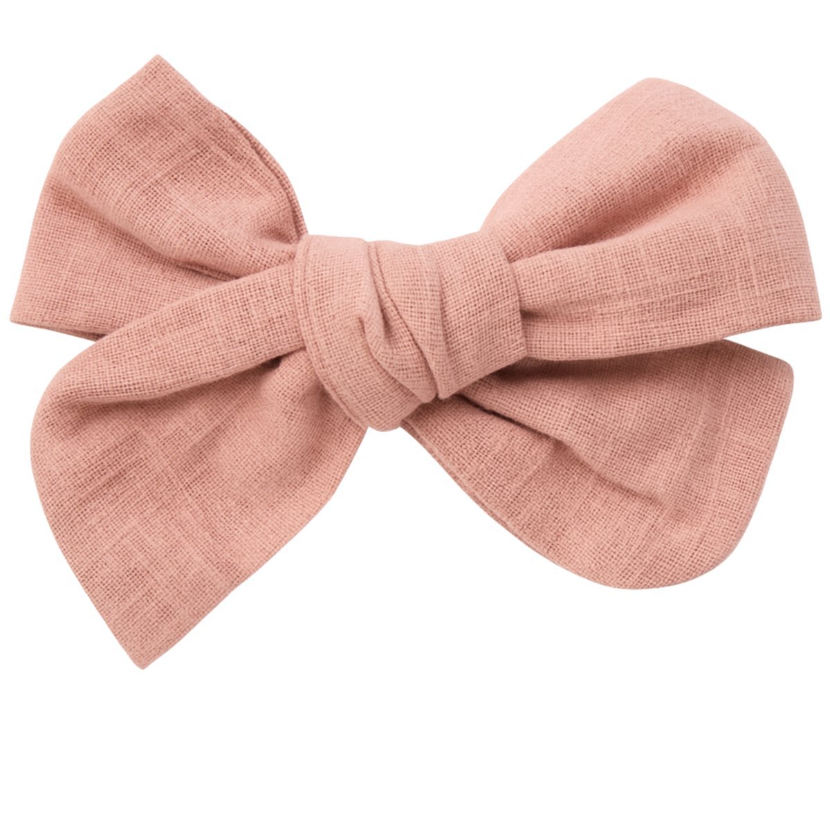 Spinka do Włosów Różowa Kokarda Wsuwka Ozdobna Lekka Bezpieczna dla Włosów