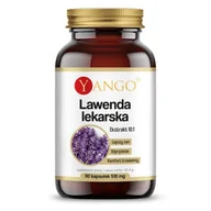 Suplementy naturalne - YANGO Yango Lawenda lekarska 90 k YA1074 - miniaturka - grafika 1