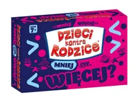 Gry planszowe - Dzieci kontra Rodzice Mniej czy więcej Nowa - miniaturka - grafika 1