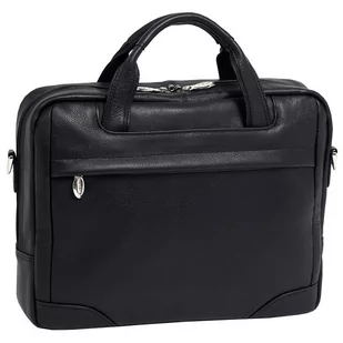 McKlein Torba na ramię na laptopa 15,6" aktówka czarna Bronzeville - Torebki damskie - miniaturka - grafika 1