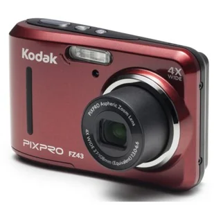 Kodak PixPro FZ43 czerwony (FZ43-RD) - Aparaty Cyfrowe - miniaturka - grafika 1