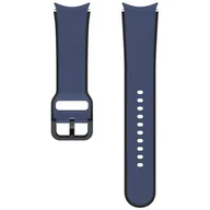 Akcesoria do zegarków - Samsung Two-tone Sport Band do Galaxy Watch4/Watch5 M/L (granatowy) - miniaturka - grafika 1