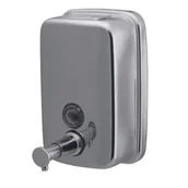 Dozowniki papieru i mydła dla firm - Dystrybutor mydła 0,5 l stal chrom - miniaturka - grafika 1