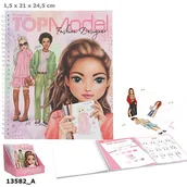 Szkolne artykuły papiernicze - Szkicownik projektantki Top Model 13582a - miniaturka - grafika 1