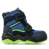 Buty dla chłopców - Śniegowce Sprandi CP91-21967 Niebieski - miniaturka - grafika 1