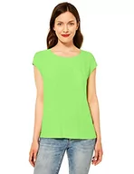 Koszulki i topy damskie - Street One T-shirt damski, zielony, 40 - miniaturka - grafika 1