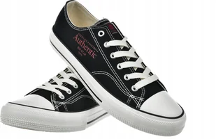 MĘSKIE TRAMPKI BIG STAR SHOES CZARNE TENISÓWKI NN174056 r. 43 - Trampki męskie - miniaturka - grafika 1