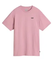 Koszulki i topy damskie - T-shirt Damski VANS Left Chest Logo Tee Pink Dawn VN0A7RSREN71 XL - miniaturka - grafika 1