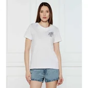 Koszulki i topy damskie - GUESS T-shirt | Regular Fit - miniaturka - grafika 1