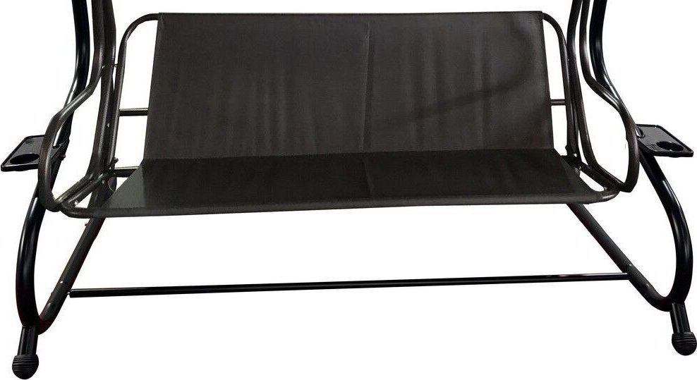 DE LUXE II, Siedzisko materiałowe do huśtawki szare