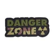 Odzież taktyczna i umundurowanie - 101 Inc. - Naszywka 3D - Danger Zone - Woodland - 444130-7330 - miniaturka - grafika 1