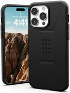 Etui i futerały do telefonów - Etui URBAN ARMOR GEAR Civilian MagSafe do Apple iPhone 15 Pro Max Czarny | Raty - miniaturka - grafika 1
