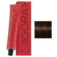 Farby do włosów i szampony koloryzujące - Schwarzkopf Igora Royal, profesjonalna farba do wosw, 4-68, 60ml - miniaturka - grafika 1
