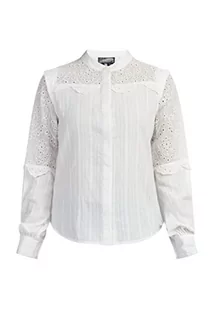 DreiMaster Vintage Damska bluzka z długim rękawem idem, biały (wollweiss), S - Bluzki damskie - miniaturka - grafika 1