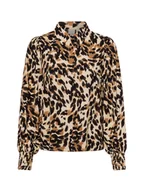 Bluzki damskie - Y.A.S Bluzka damska - YASALIRA Kobiety wiskoza wielokolorowy wzorzysty, S - miniaturka - grafika 1