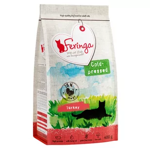 Feringa Adult tłoczona na zimno, indyk - 400 g - Sucha karma dla kotów - miniaturka - grafika 1