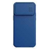 Szkła hartowane na telefon - Etui Nillkin CamShield S Apple iPhone 14 Pro Max niebieskie - miniaturka - grafika 1