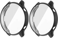Akcesoria do smartwatchy - 2X ETUI SMARTWATCH AMAZFIT GTR 2 CZARNA RAMKA OCHRONA EKRANU WYTRZYMAŁE - miniaturka - grafika 1