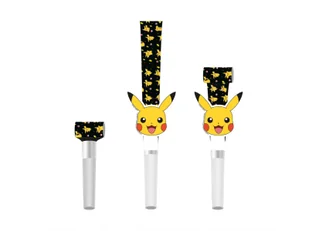 Gwizdki rozwijane Pokemon - 8 szt. - Urodziny dziecka - miniaturka - grafika 1