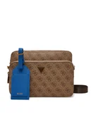 Nerki - Guess Saszetka HMMILO P5222 Beżowy - miniaturka - grafika 1