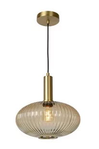 Lucide MALOTO Bursztynowa śr. 30cm. E27 Lampa wisząca 45386/30/62 - Lampy sufitowe - miniaturka - grafika 1