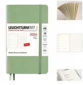 Kalendarze - LEUCHTTURM1917 Planer kalendarz książkowy A6 tyg. - miniaturka - grafika 1