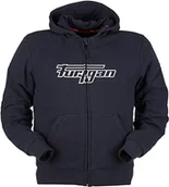 Odzież motocyklowa - Furygan Men's Luxio Evo-Motorbike Hoodie-Motorcycle Hooded Sweatshirt, Bleu, M - miniaturka - grafika 1
