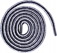 Akcesoria obuwnicze - SZARE + CZARNE żmija Sznurówki do Butów Outdoor Adidasów Sznurowadła 140 cm - miniaturka - grafika 1