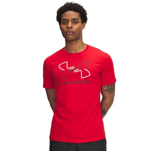 Under Armour UA GL Foundation Update SS - czerwony/biały/czarny - MD