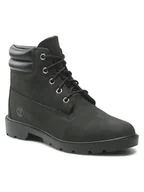 Buty dla chłopców - Timberland Trapery 6 In Basic Boot TB0A2MBJ0011 Czarny - miniaturka - grafika 1