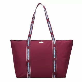 Torebki damskie - Lacoste Izzie Seasonal Shopper Bag 47 cm cranberry - grafika 1