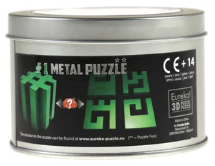 G3 Łamigłówka metalowa w puszce #1 poziom 2/4 - Łamigłówki - miniaturka - grafika 1