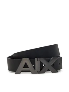 Armani Exchange Pasek Męski 951058 CC505 43120 Czarny - Paski - miniaturka - grafika 1