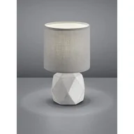 Lampy stojące - Trio RL Pike R50831087 lampka stołowa biurkowa 1x40W E14 betonowy szary - miniaturka - grafika 1