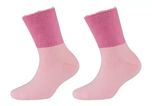 Camano 1106119000 - dziecięce skarpety rozgrzewające 2 pary, rozmiar 31/34, kolor różowy Shocking Pink, Shocking Pink, 31 - Skarpetki damskie - miniaturka - grafika 1