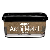 Farby wewnętrzne - Efekt dekoracyjny Archi Metal brązowy 2 l Jeger - miniaturka - grafika 1