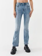 Spodnie damskie - ONLY Jeansy 15244147 Niebieski Flared Fit - miniaturka - grafika 1