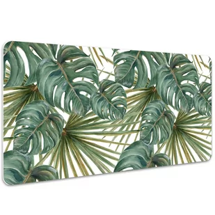 Podkładka na biurko Egzotyczne rośliny 100x50 cm, Dywanomat - Podkładki na biurko - miniaturka - grafika 1