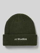 Czapki damskie - Czapka z obszyciem ze sztucznego futra model ‘RANDIN’ - miniaturka - grafika 1