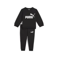 Odzież sportowa dziecięca - Zestaw dla małych dzieci Minicats Essentials z bluzą PUMA Black - miniaturka - grafika 1