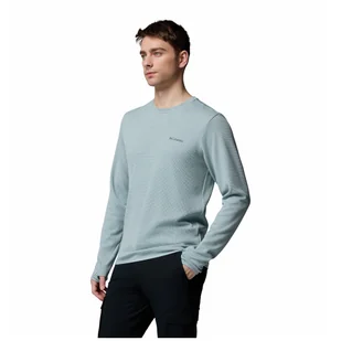 Męska koszulka Columbia Tech Trail™ Utility Warm Ls Crew Rozmiar: M / Kolor: turkusowy - Koszulki sportowe męskie - miniaturka - grafika 1