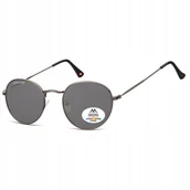 Okulary przeciwsłoneczne - Okulary LENONKI STALOWE POLARYZACYJNE PRZECIWSŁONECZNE Solidne HD SZARE - Montana - miniaturka - grafika 1