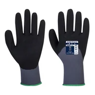 Rękawice robocze - Rękawica Dermaflex Ultra PORTWEST Czarny Szary M - miniaturka - grafika 1