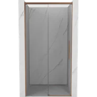 Ścianki i drzwi prysznicowe - Mexen Rox drzwi prysznicowe rozsuwane 120 cm, transparent, miedź szczotkowana - 8C2-120-000-65-00 - miniaturka - grafika 1