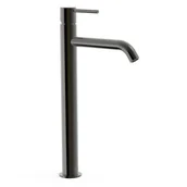 Baterie umywalkowe - Bateria umywalkowa nablatowa Tres Study czarny 26230801KM - miniaturka - grafika 1