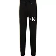 Spodnie i spodenki dla chłopców - CALVIN KLEIN JEANS Spodnie dresowe | Regular Fit - miniaturka - grafika 1