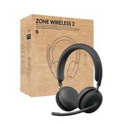 Słuchawki - Logitech Zone Wireless 2 UC - GRAPHITE,TEAMS - 2.4GHZ/BT 981-001152 - miniaturka - grafika 1
