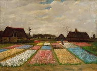 Plakaty - Flower Beds in Holland, Vincent van Gogh - plakat 30x20 cm - miniaturka - grafika 1