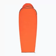 Śpiwory - Wkładka do śpiwora Sea to Summit Reactor Extreme Sleeping Bag Liner Mummy ST spicy orange/beluga - miniaturka - grafika 1